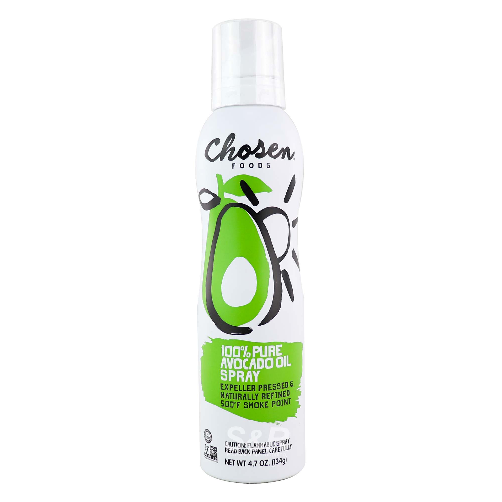 Chosen Foods Avocado Oil Spray 134g Chosen Foods Avocado Oil Spray 134g